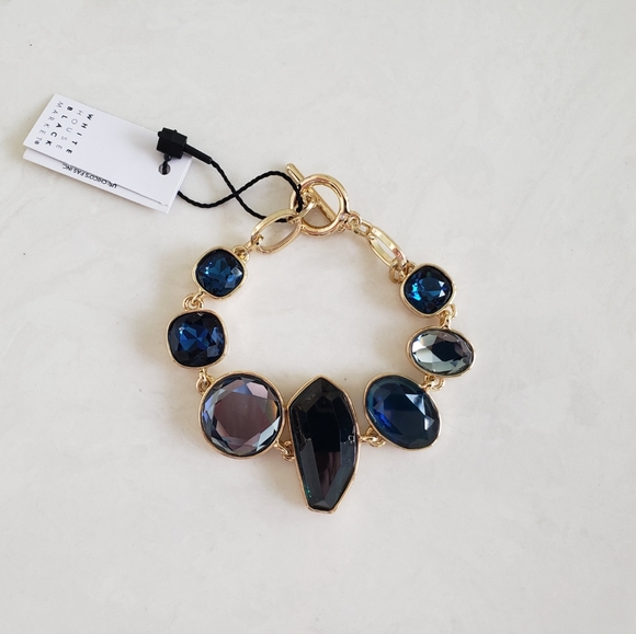 White House Black Market Jewelry - White House Black Market Mixed Blue  Bracelet NWT